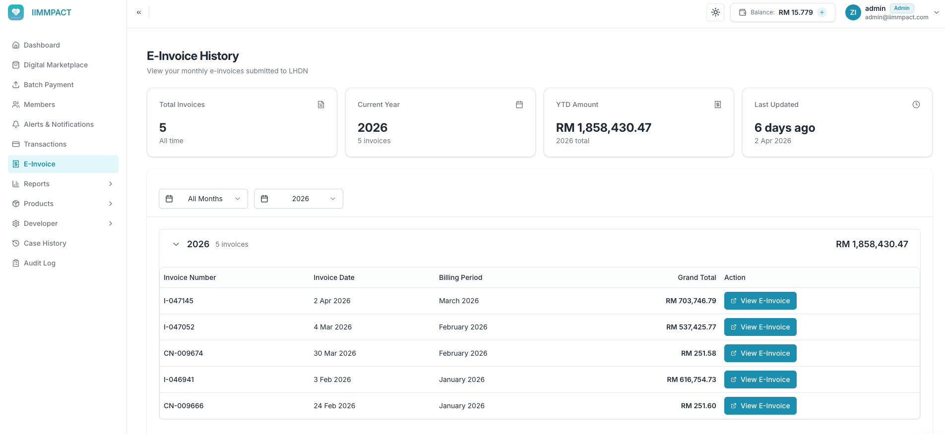 E-Invoice